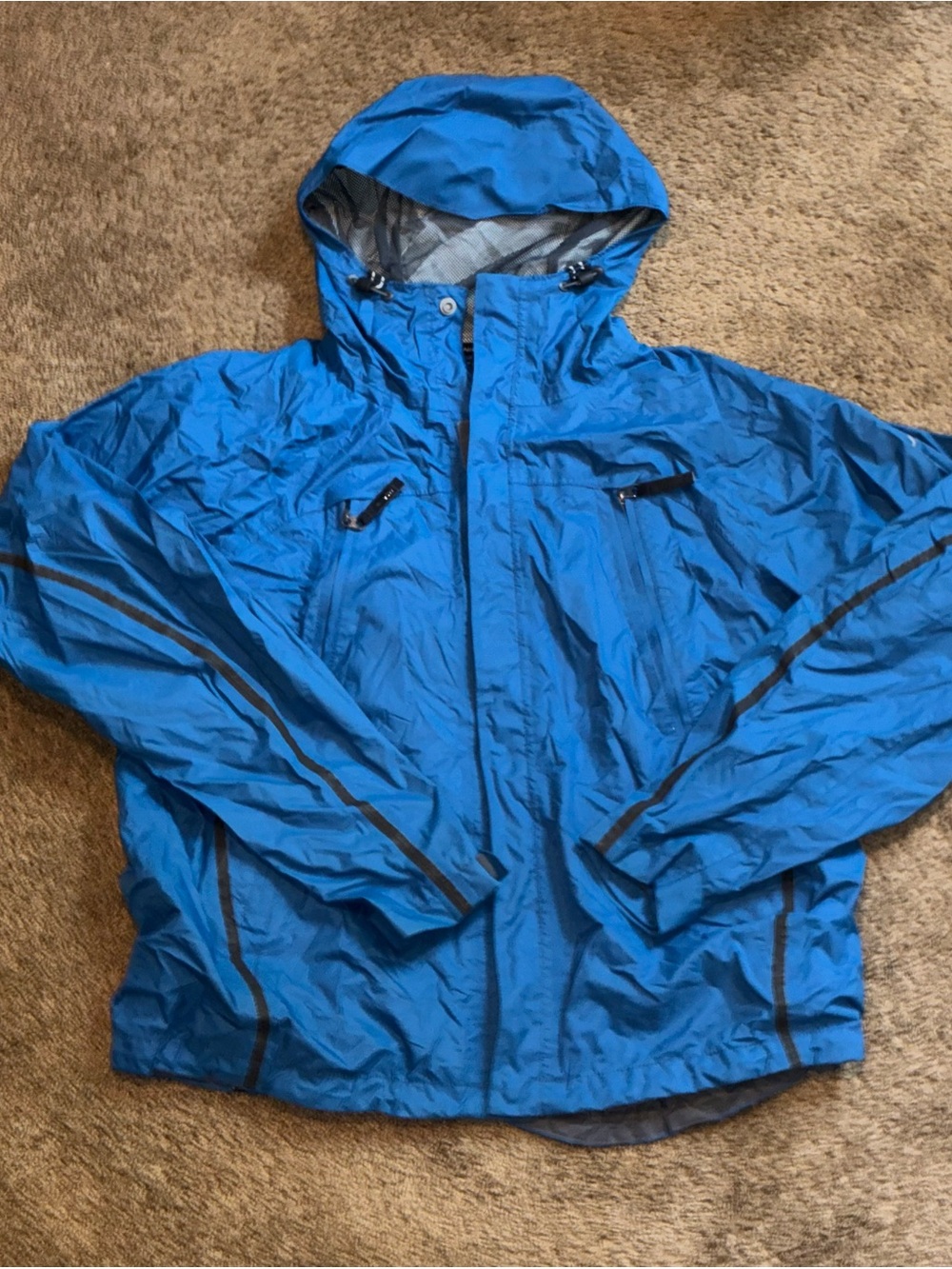 Columbia Titanium Tech Interchange Waterproof Rain Jacket (Royal Blue)